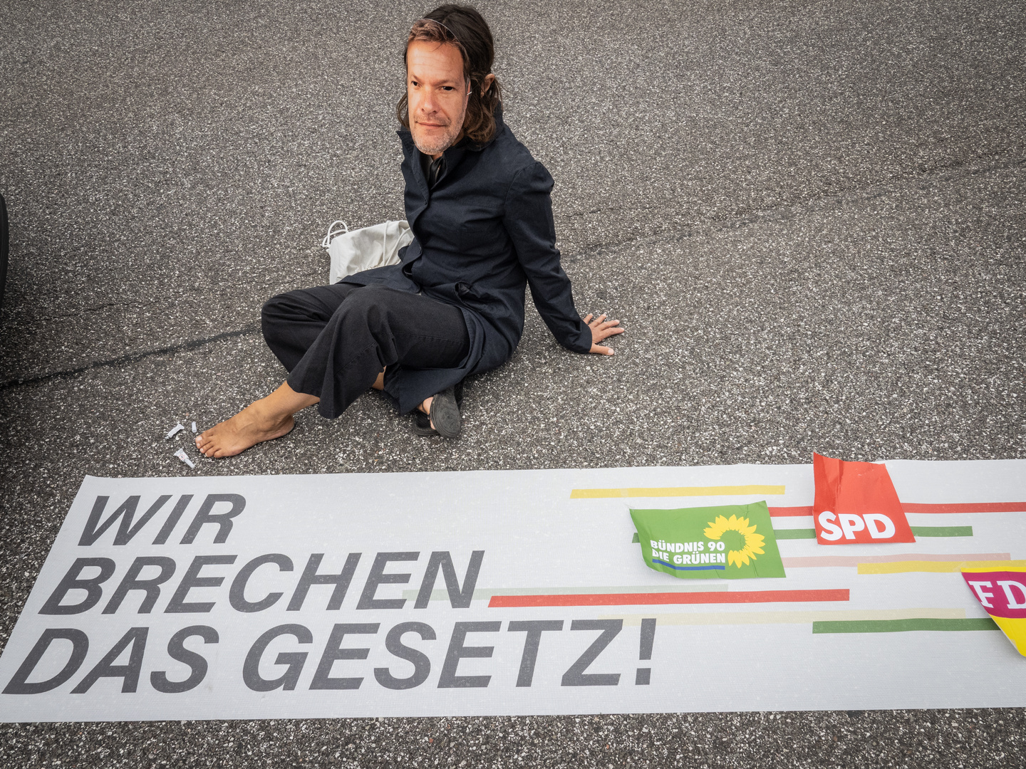 Straßenblockade -2