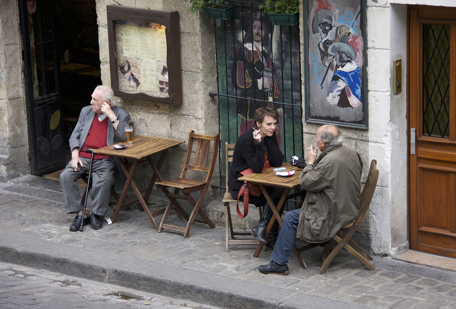 Straßencafé am Montparnasse