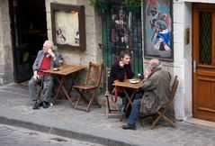 Straßencafé am Montparnasse