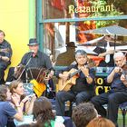 Straßencafe in La Boca