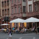 Strassencafe in Mainz