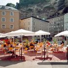 Strassencafe in Salzburg