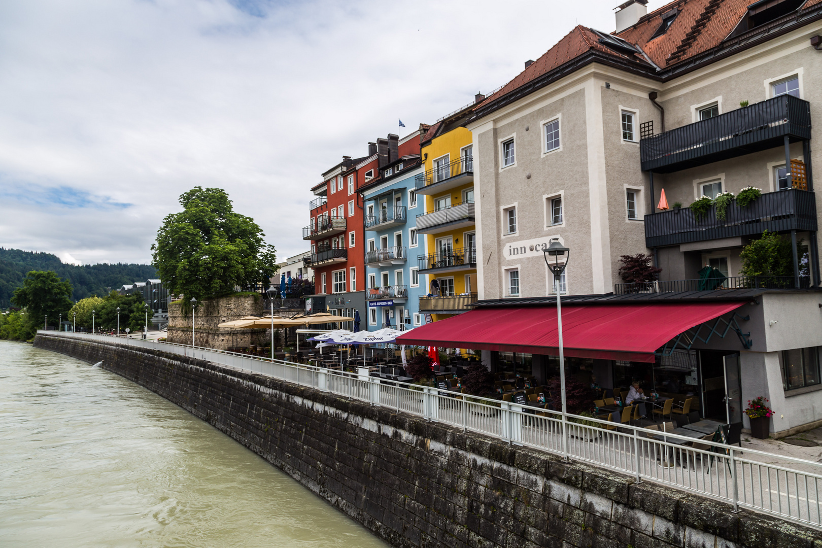 Straßencafés in Kufstein