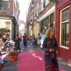 straßencatwalk in alkmaar, niederlande