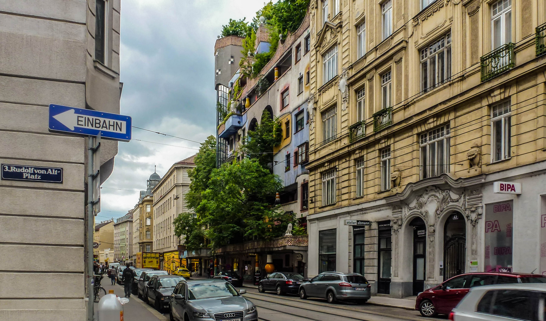 Straßenecke im 3. Bezirk