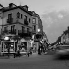 Straßenecke in Honfleur/Frankreich