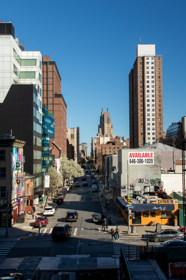 Straßenecke in New York