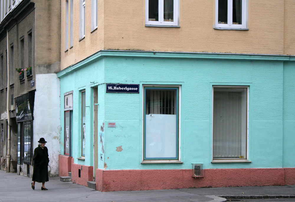 Straßenecke in Ottakring