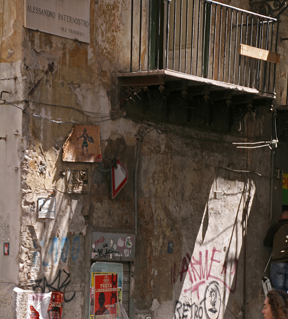Straßenecke in Palermo