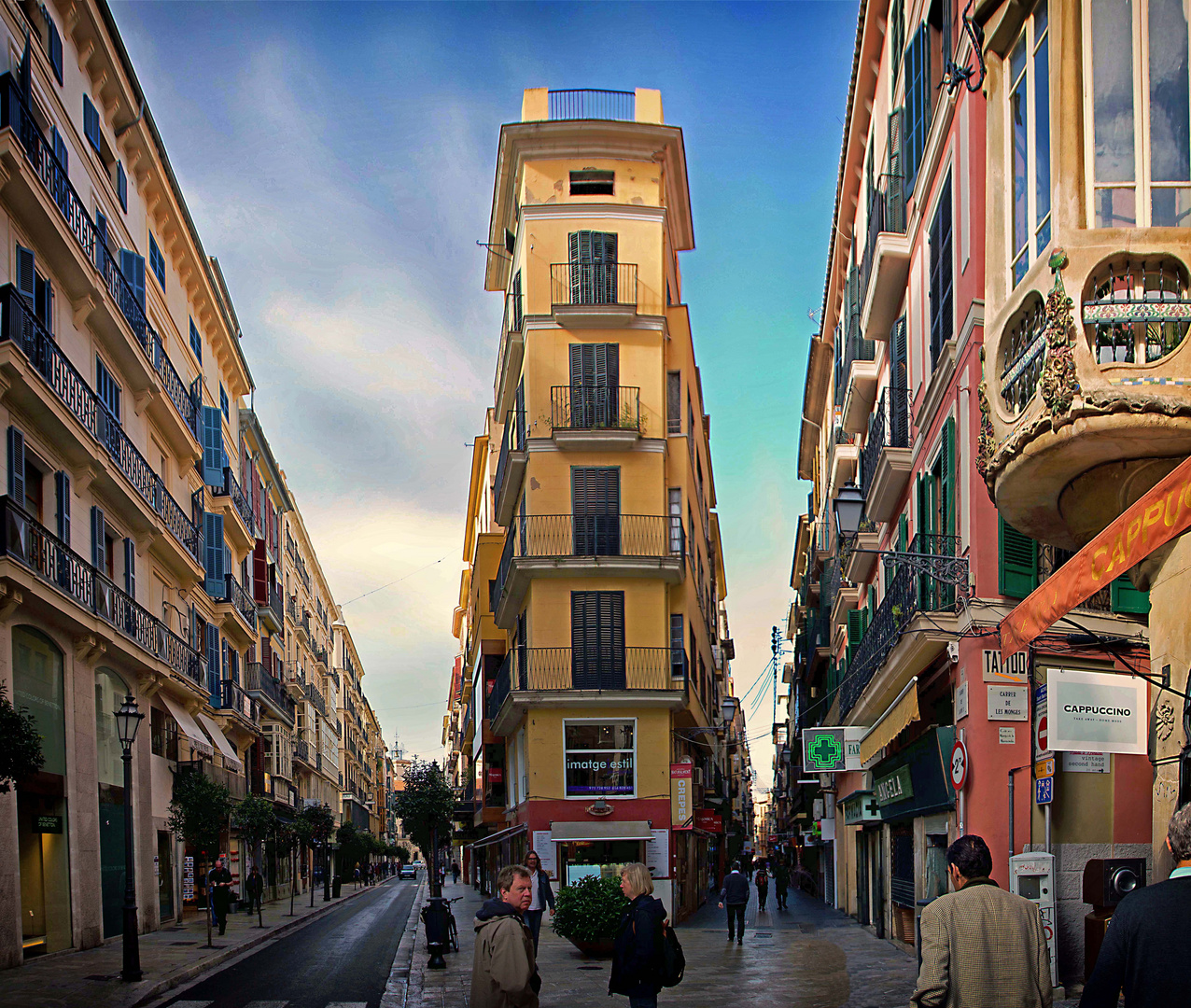 Straßenecke in Palma