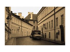 Straßenecke in Prag