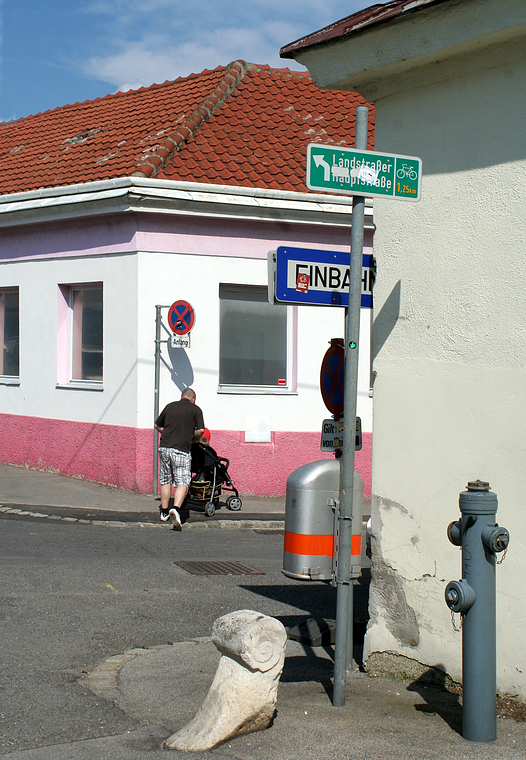 Straßenecke in Simmering