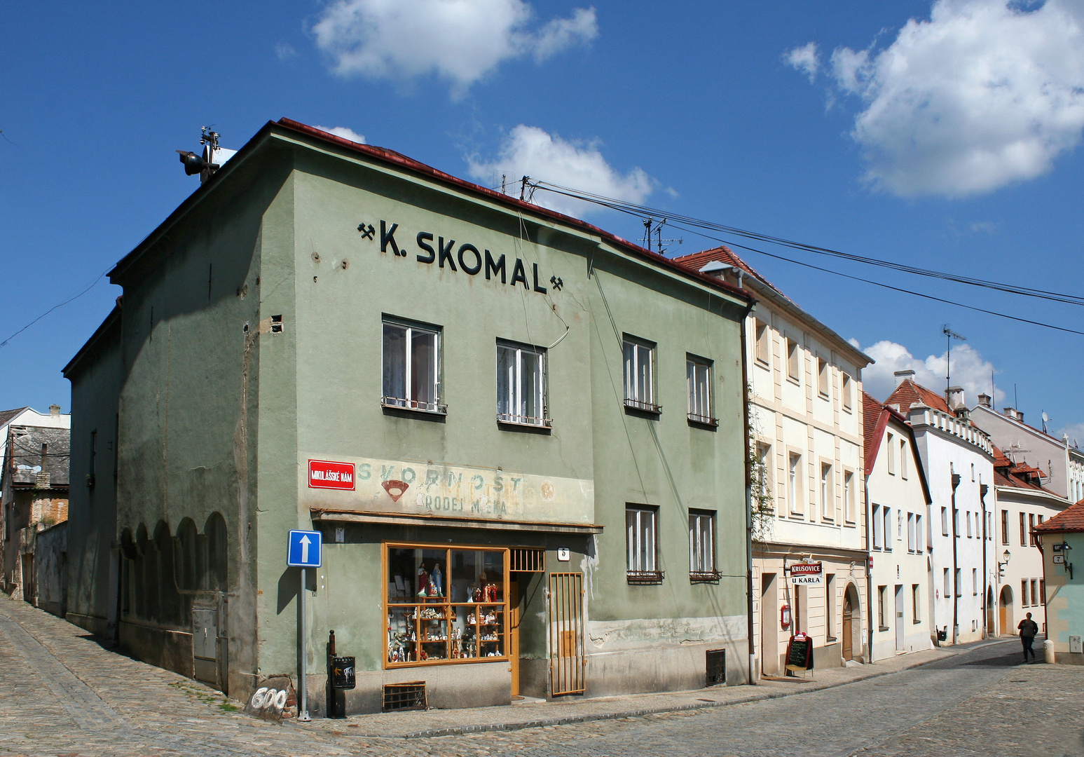 Straßenecke in Znojmo