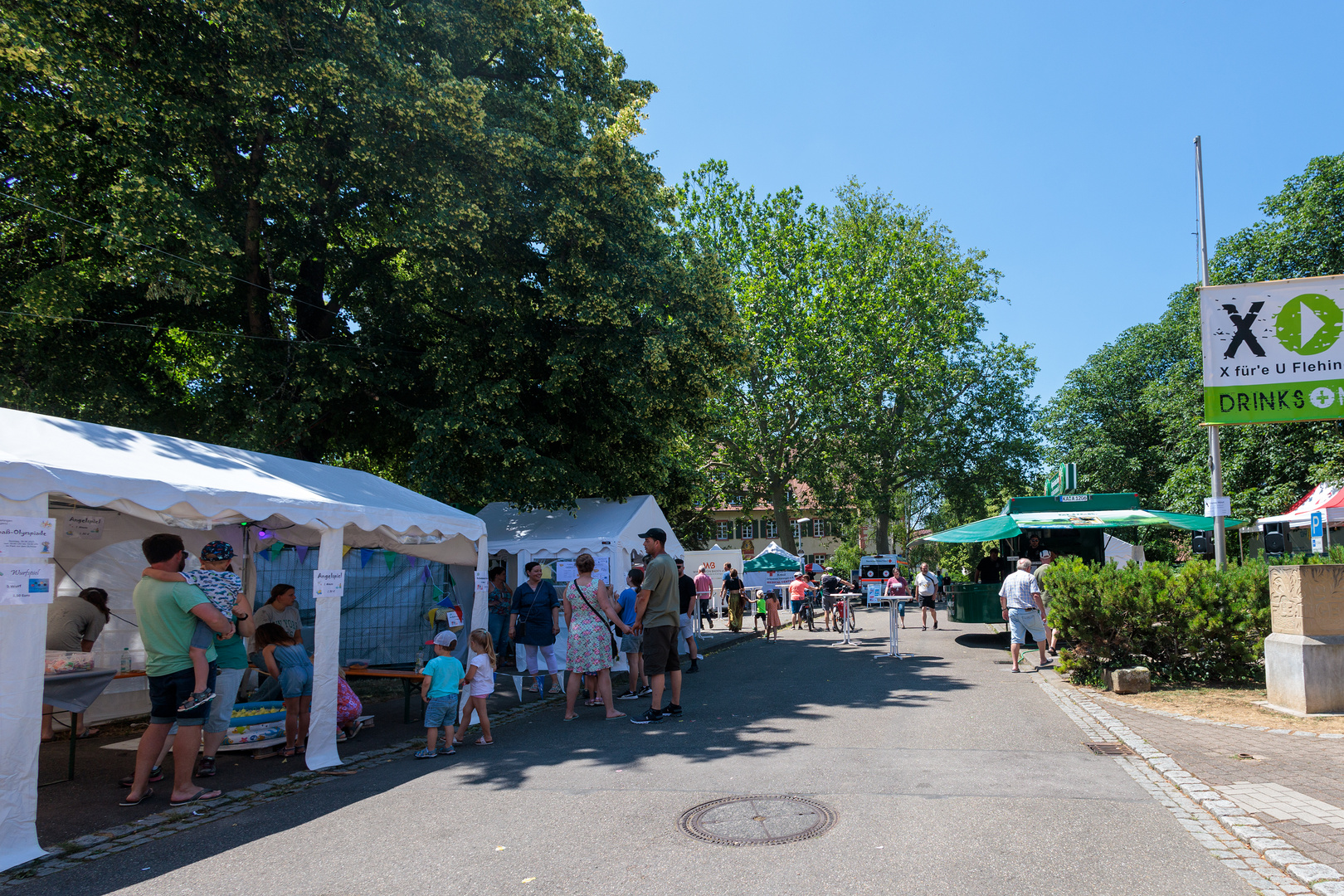 Straßenfest in Flehingen