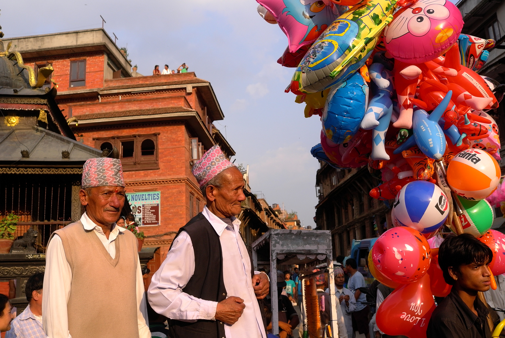 Straßenfest in Patan