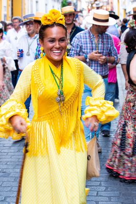 Straßenfest in Sevilla