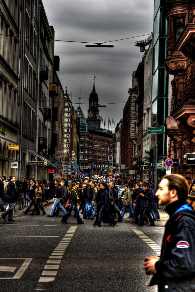 Straßenfoto: Jungfernstieg - Hamburg