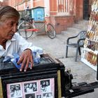 Strassenfotograf in Jaipur