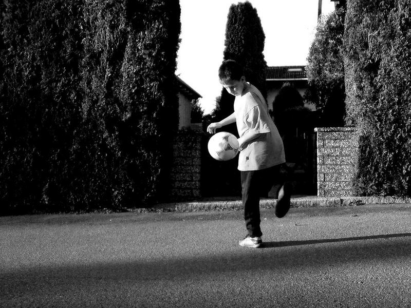 Straßenfußball!