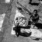 Straßenhändler in Quito