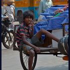 Straßenjunge in Kolkata