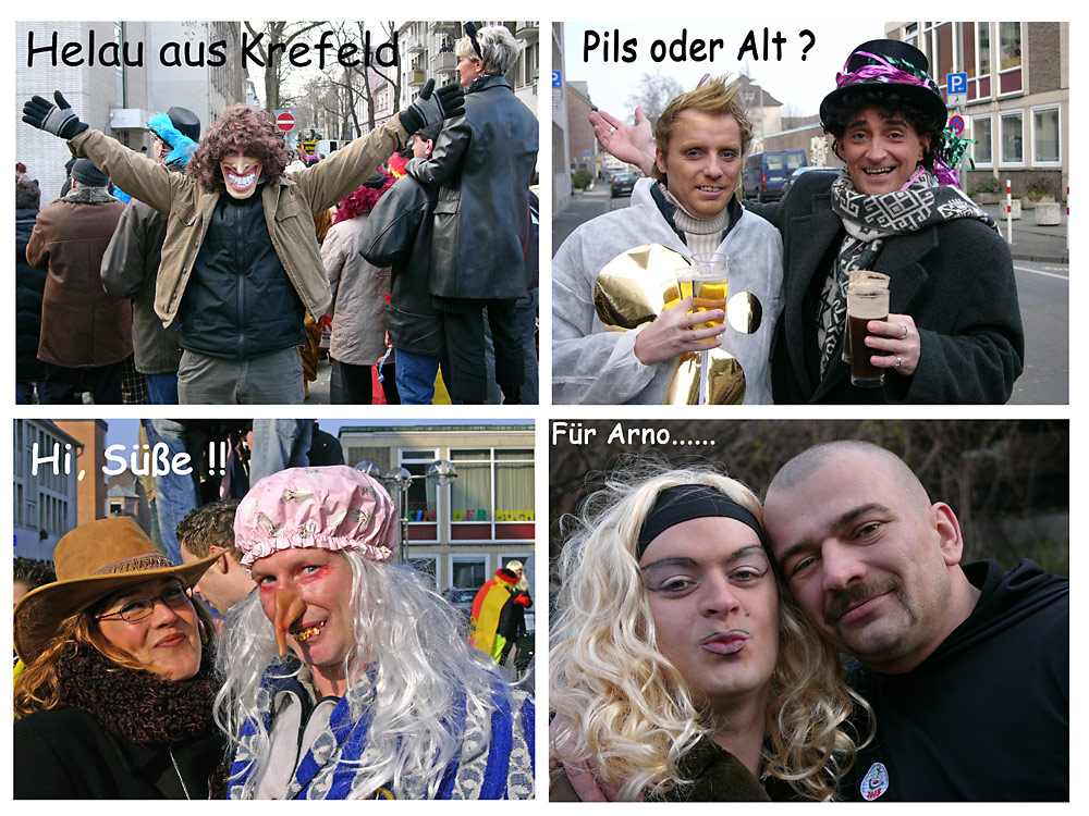 Straßenkarneval in Krefeld