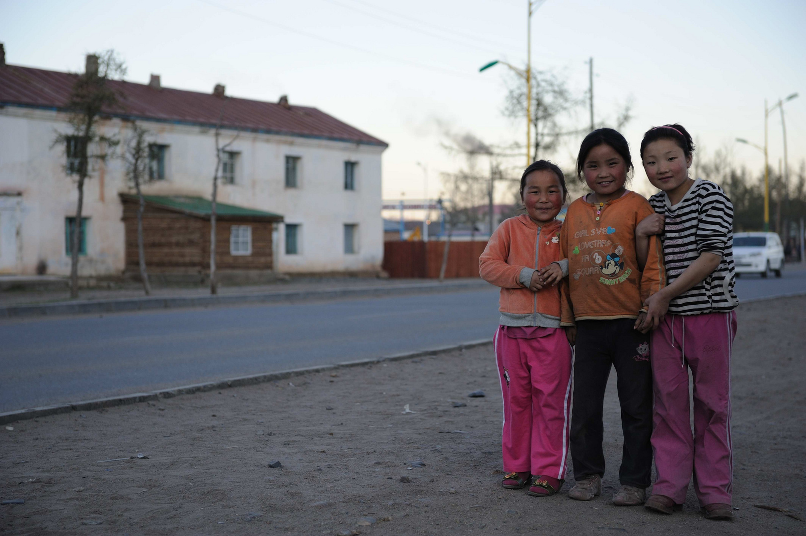 Strassenkids in Tsetserleg Mongolei