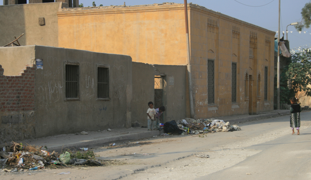 Straßenkinder in Kairo