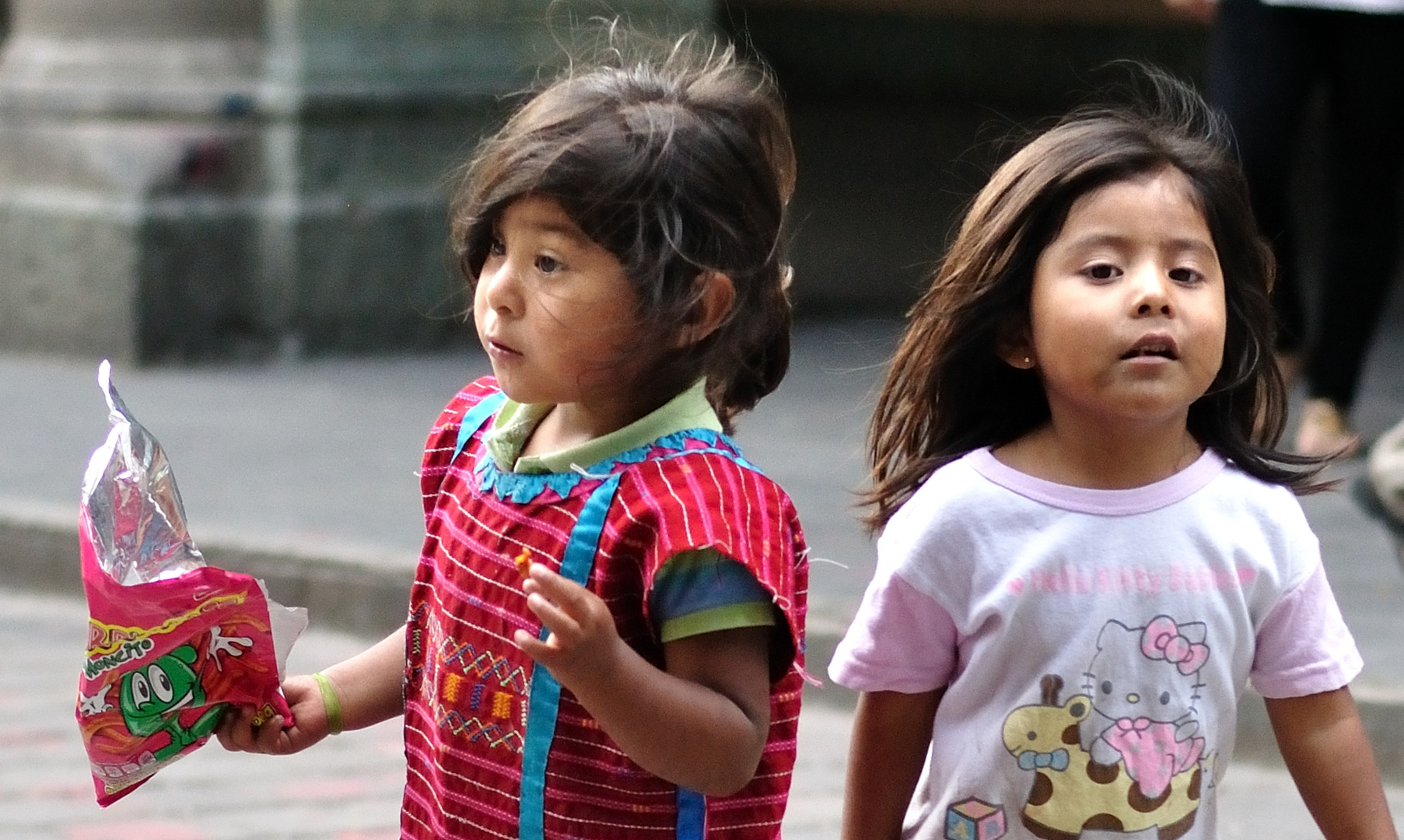 Straßenkinder in Oaxaca