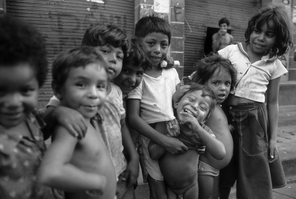 Straßenkinder Managua