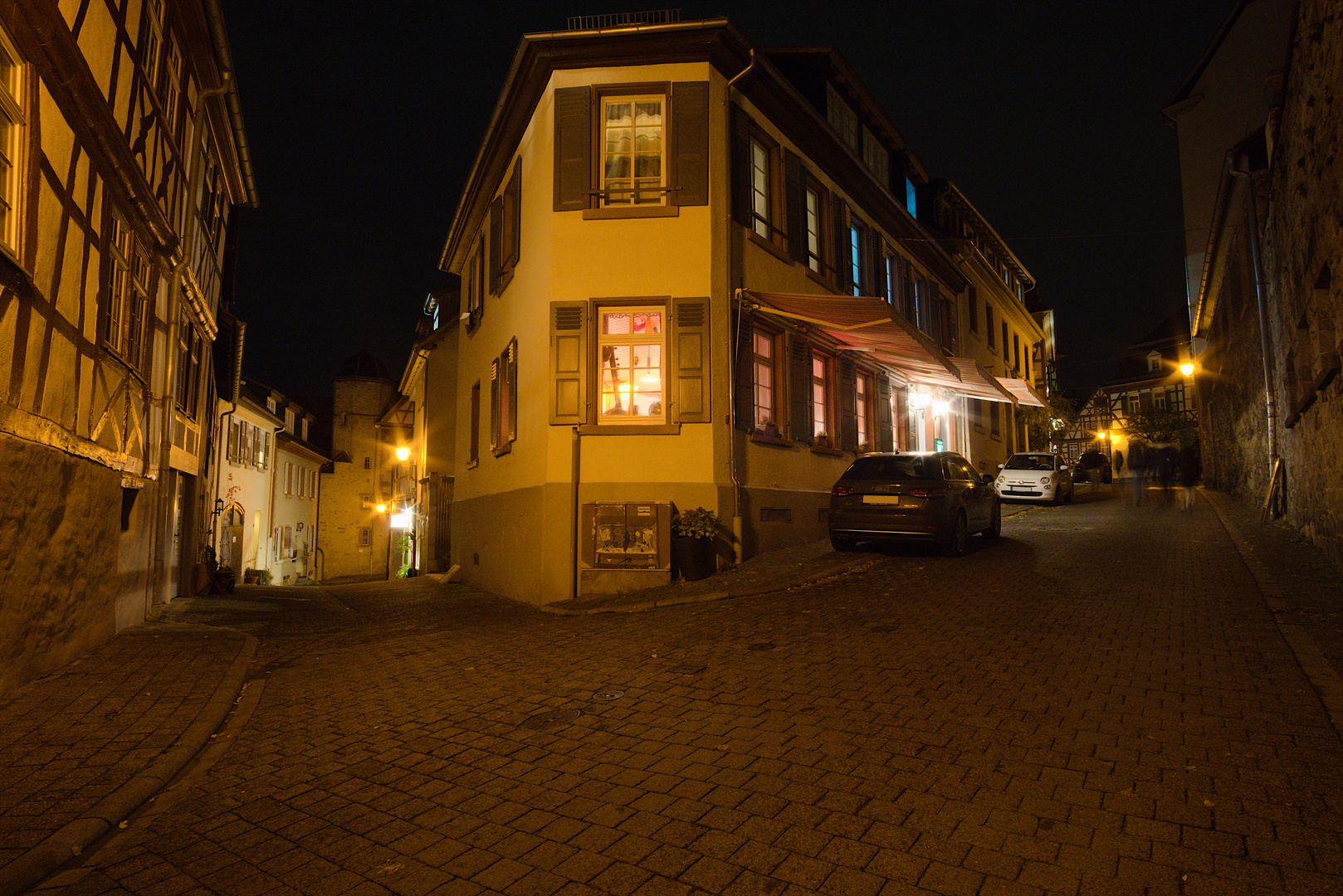 Straßenkreuzung in der Altstadt