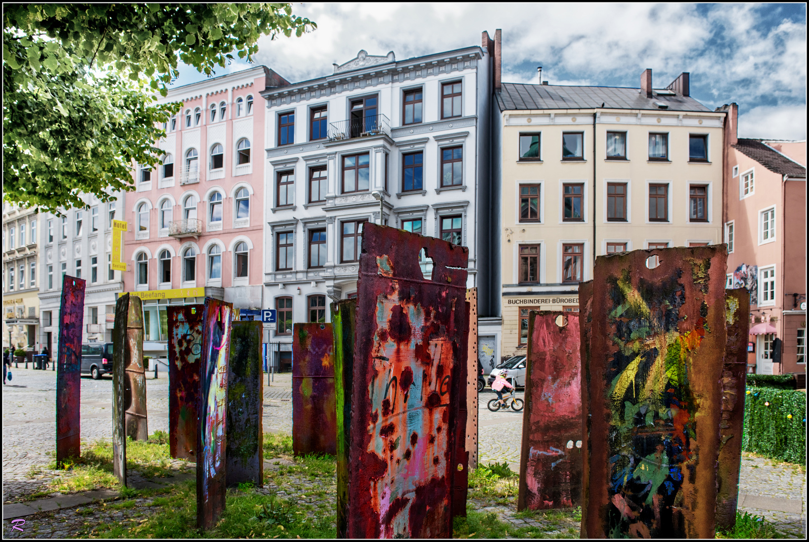 "Straßenkunst im alten Stadtteil St. Foto & Bild straßenkunst, st in hamburg