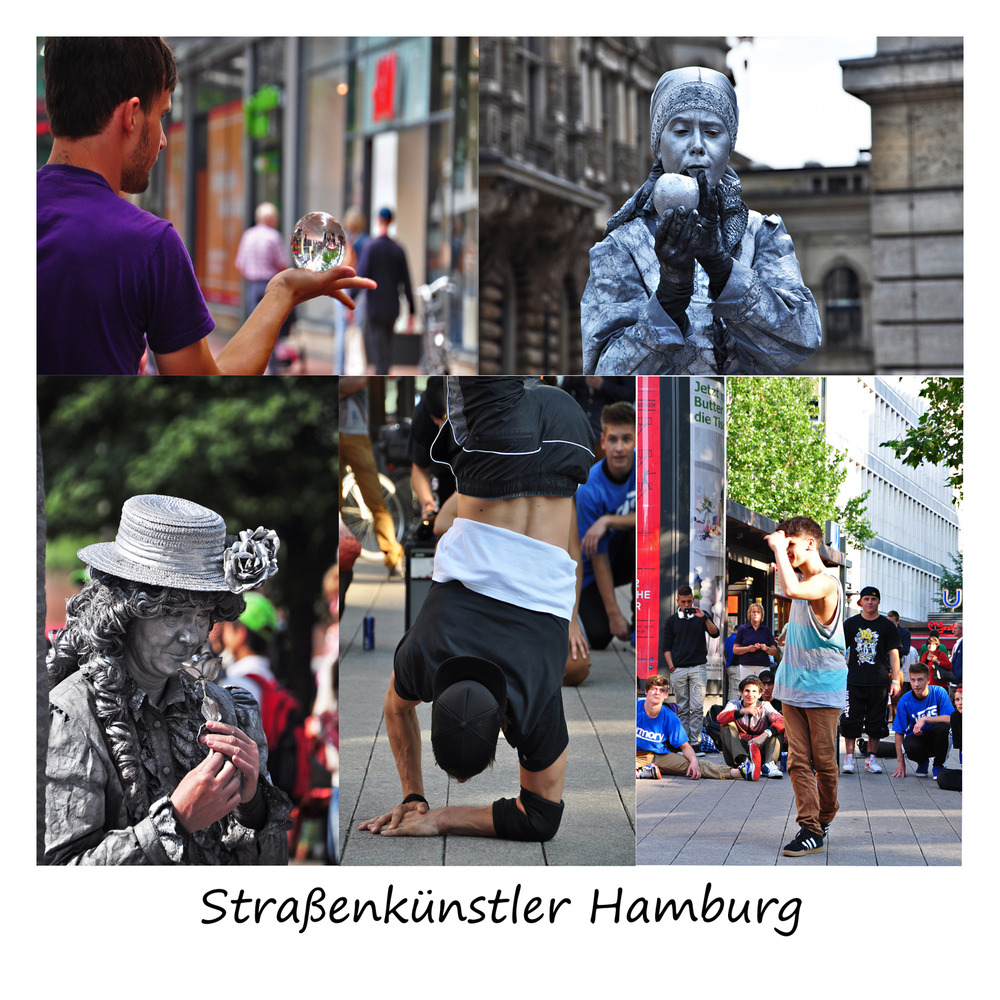 Straßenkunst in Hamburg