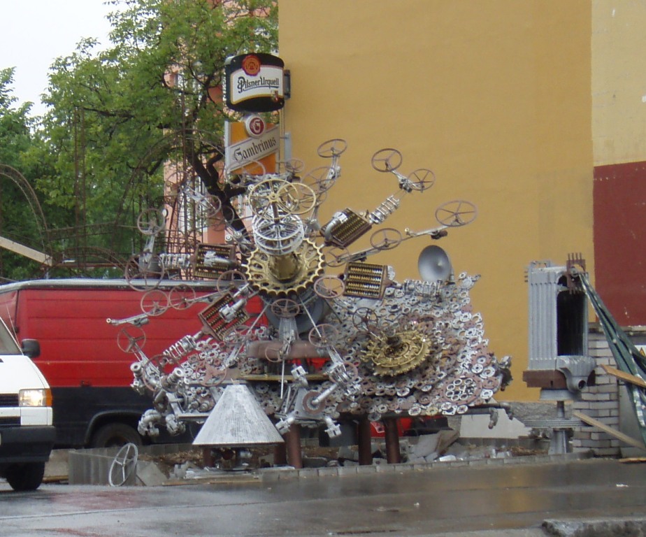 Strassenkunst in Prag