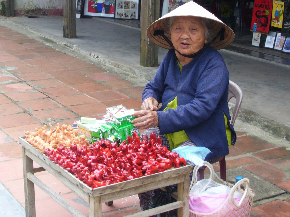 Straßenlädchen in Hoi An