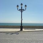 Strassenlampe in Cadiz