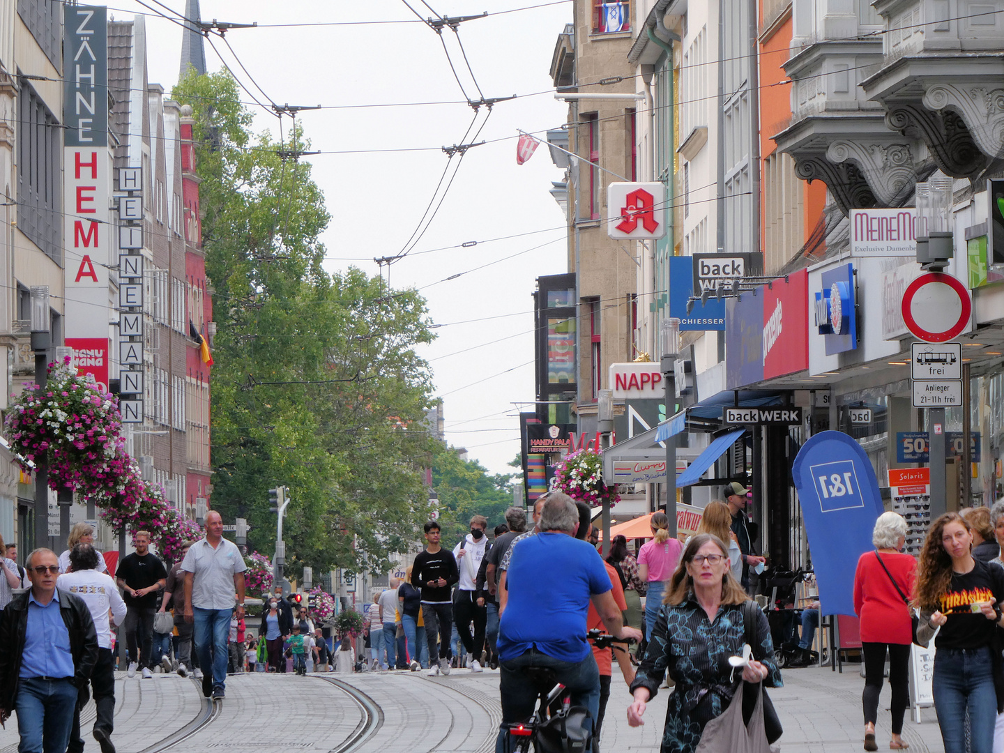 Straßenleben in Neuss