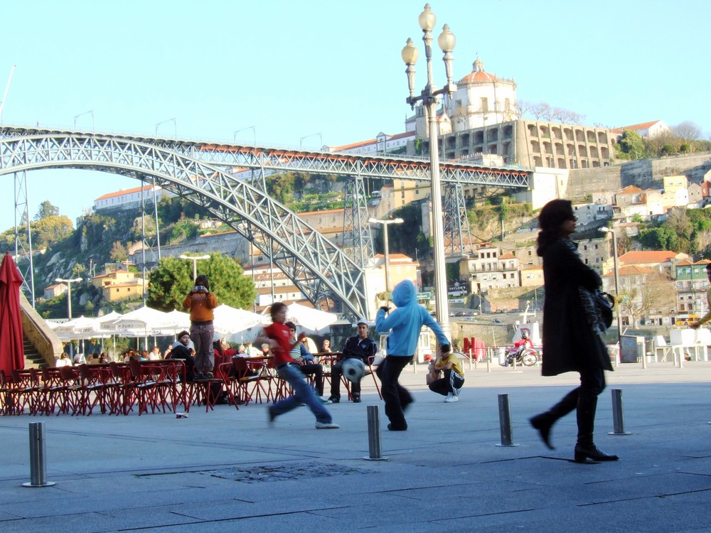 Strassenleben in Ribeira