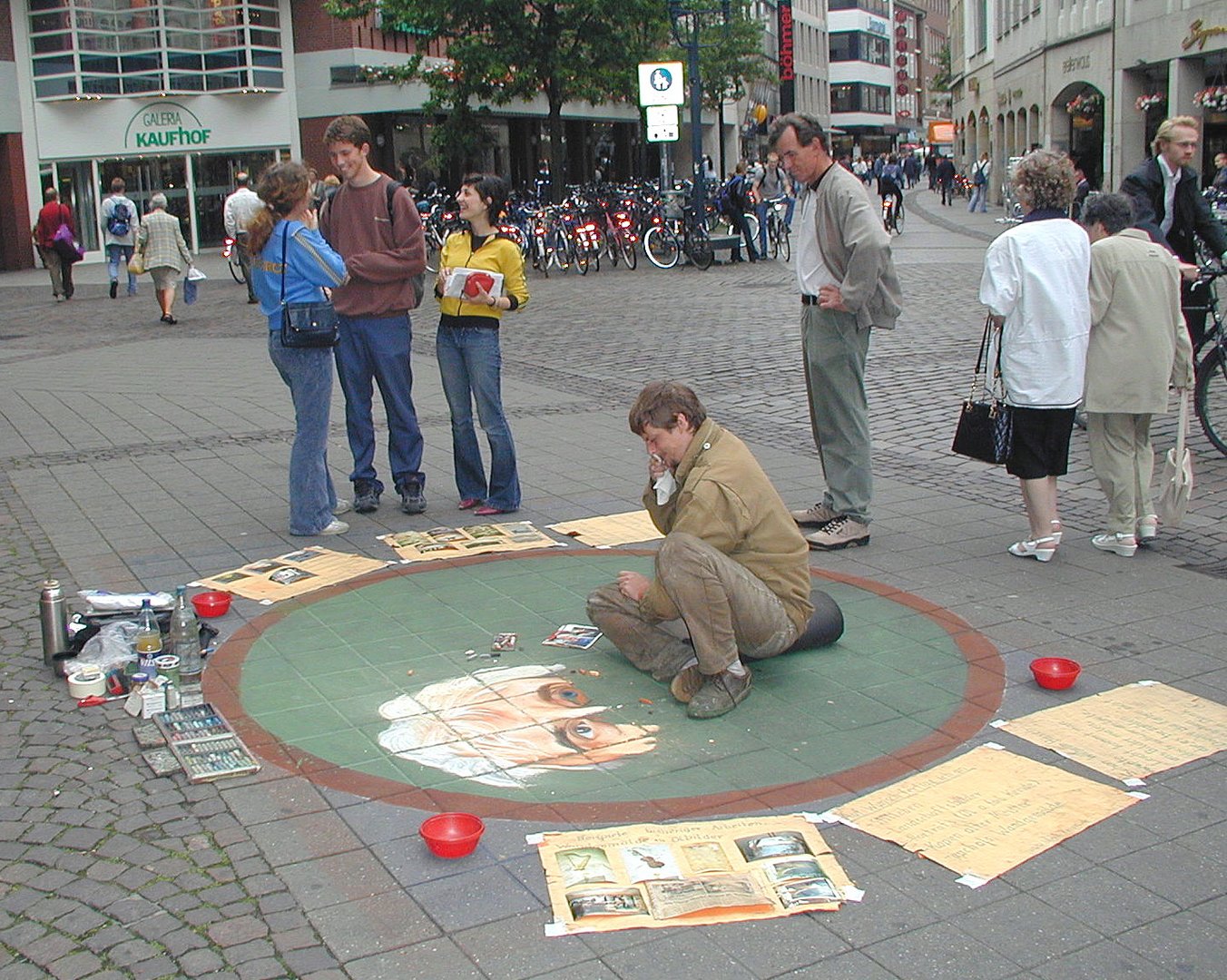 Straßenmaler Münster 2002