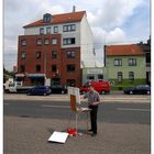Strassenmalerei in Hainholz