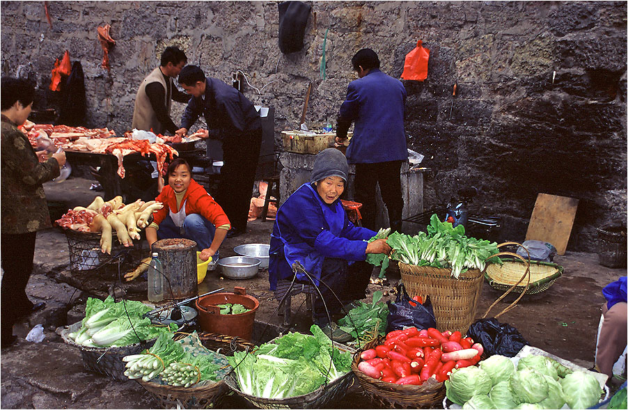 Straßenmarkt