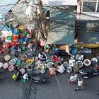 Straßenmarkt Hanoi