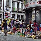 Straßenmarkt in Cuenca 