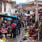 Straßenmarkt in Cusco
