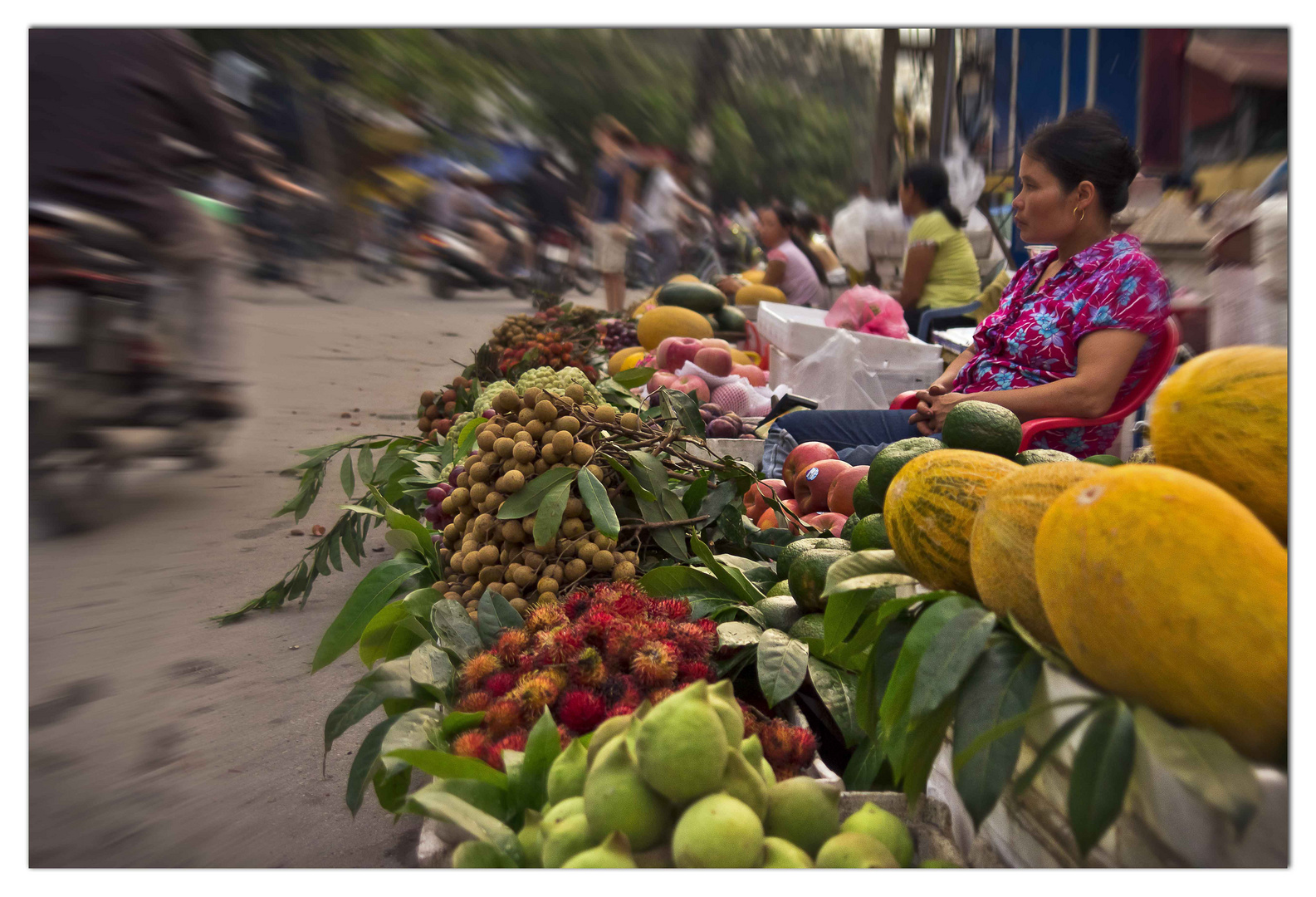 Straßenmarkt in Hanoi - Vietnam [5]