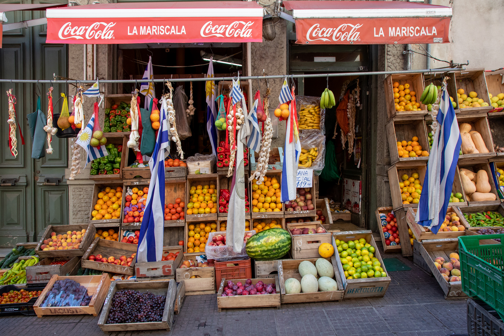 Straßenmarkt in Montevideo/Uruguay