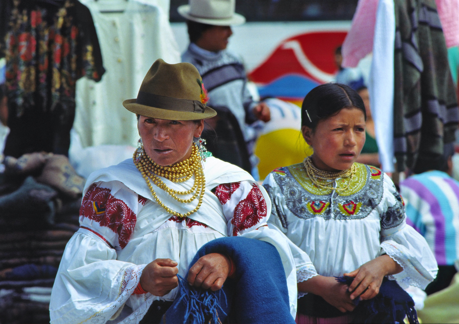 Straßenmarkt in Quito