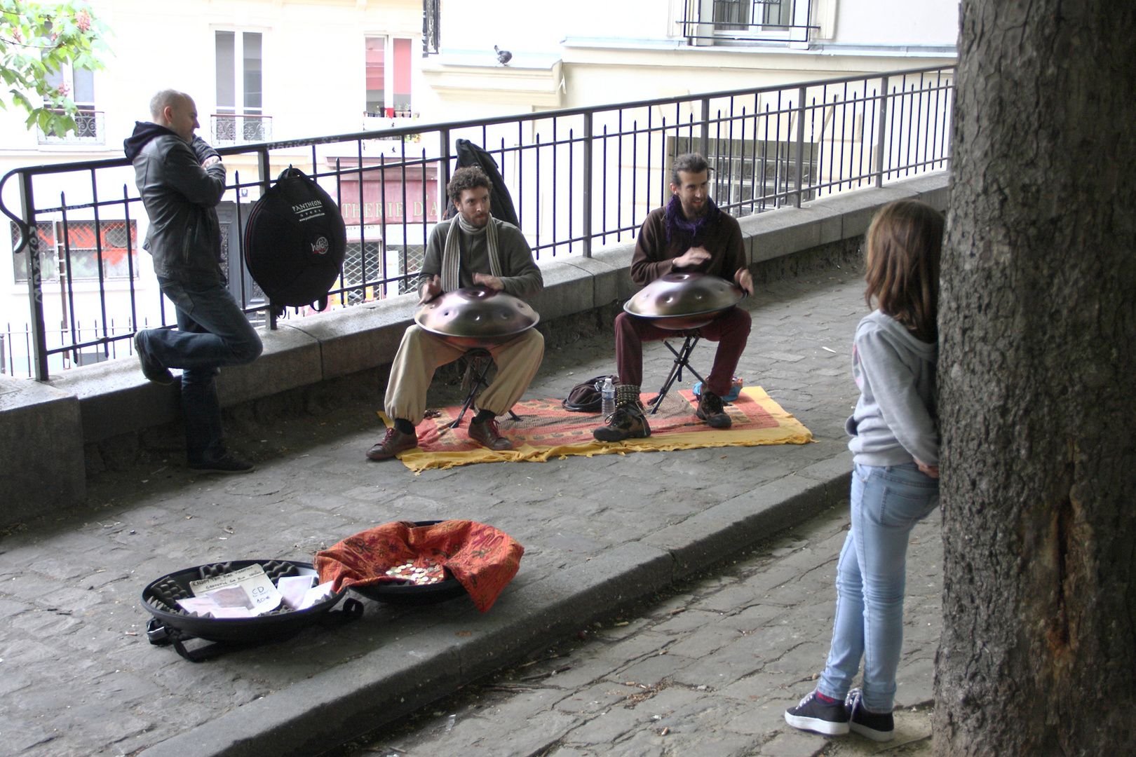 Straßenmusik am Montparnasse