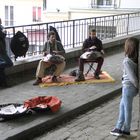 Straßenmusik am Montparnasse