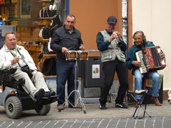 Straßenmusik in Halle/saale